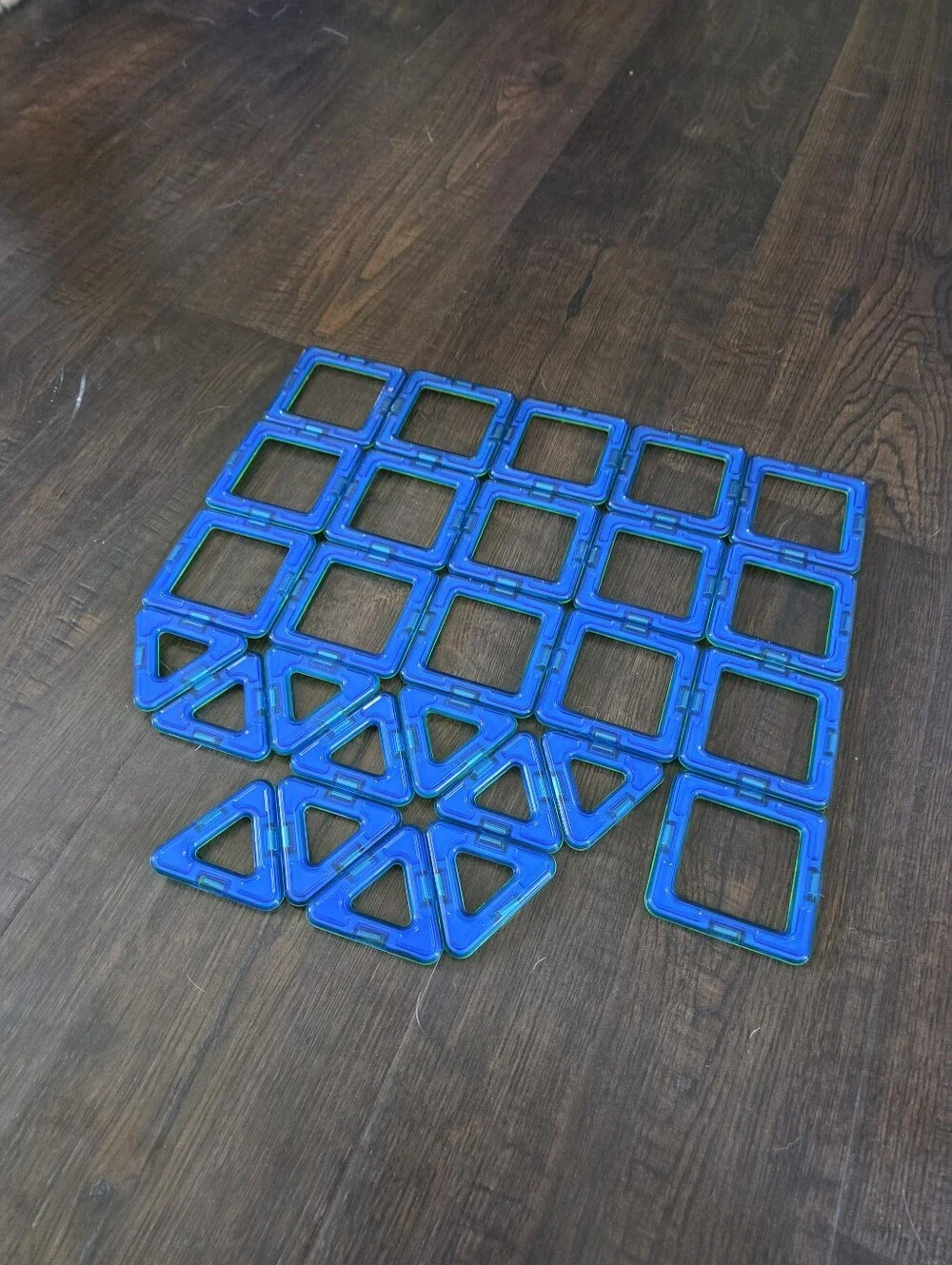 Authentic Magformers Magnetic Tile Set - Square & Triangle Shapes - STEM Toy